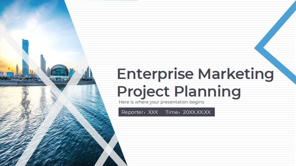 enterprise marketing project planning E-commerce business plan Commercial financing Template For Google Slides And Powerpoint -page 0