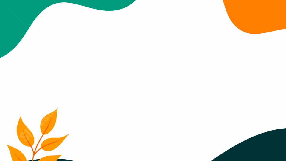 Background Powerpoint Cơ Quan Hoạt Hình Môi Trường Xanh Đơn Giản
